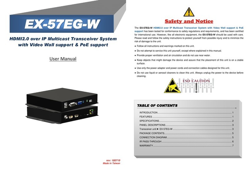 Gomax EX-57EG-W User manual