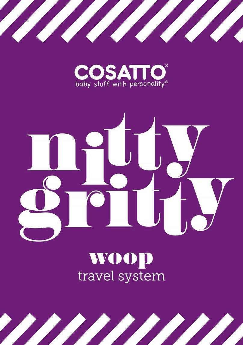 Cosatto nitty gritty WOOP instruction manual
