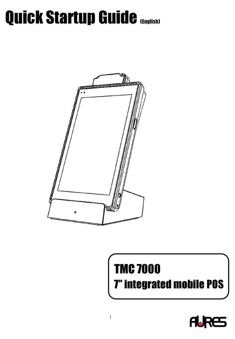 AURES TMC 7000 Quick start up guide