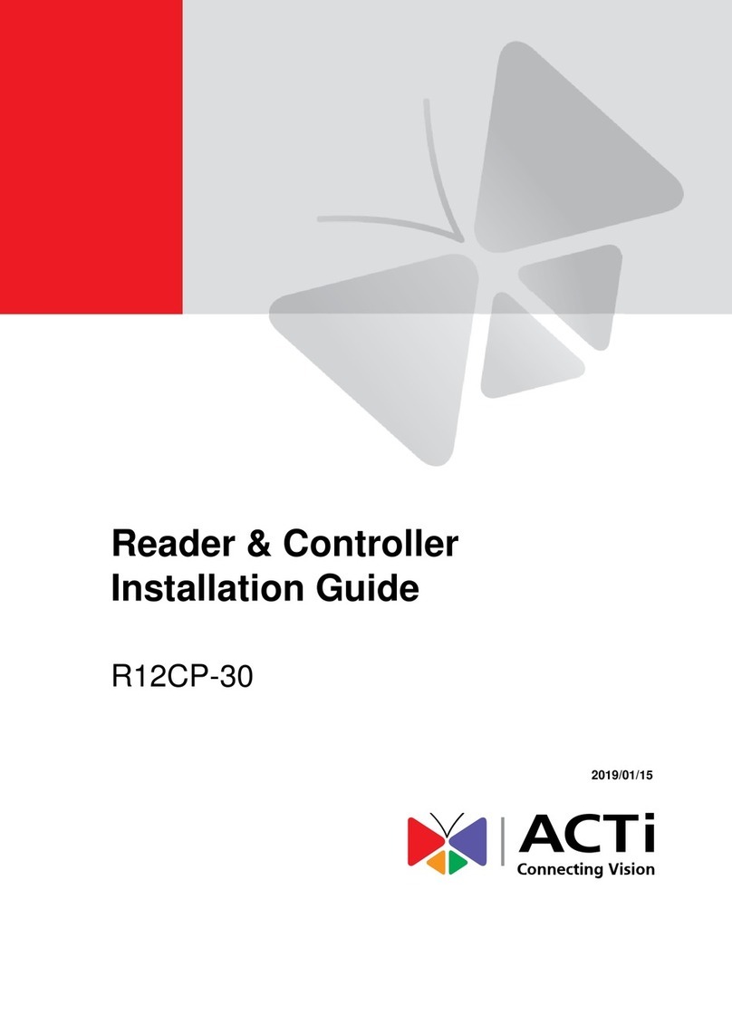 ACTi R12CP-30 installation guide