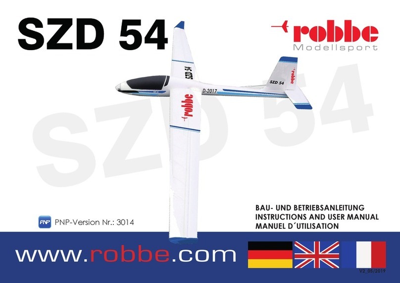 ROBBE SZD-54 Installation instructions and user manual