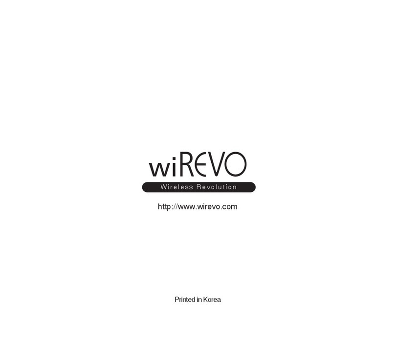 wiREVO D1000V User manual
