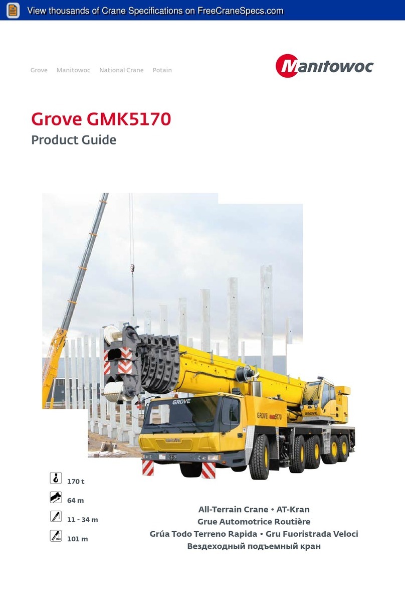 Manitowoc Grove GMK5170 Product guide