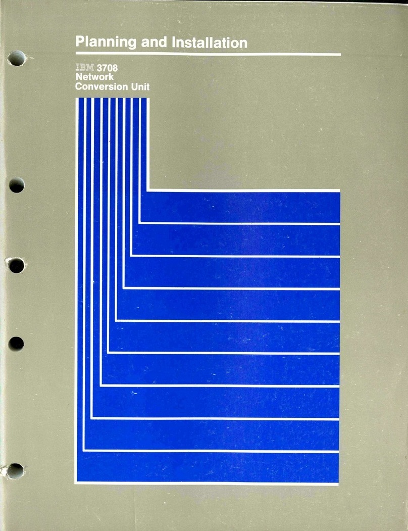 IBM 3708 Planning and installation