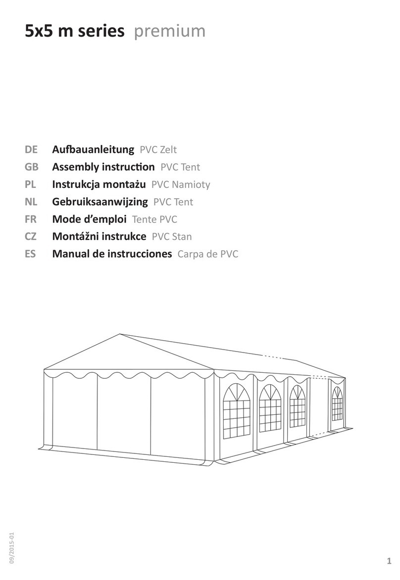 toolport 5x5 m premium Series User manual