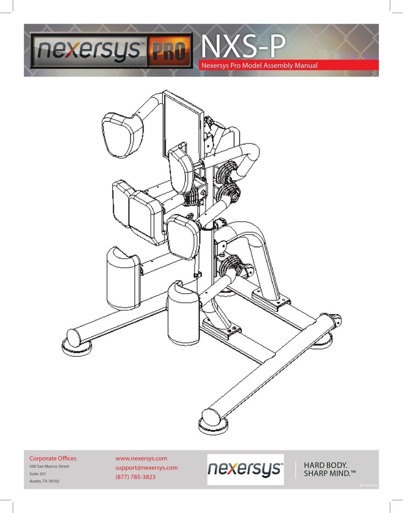 Nexersys PRO NXS-P Assembly manual