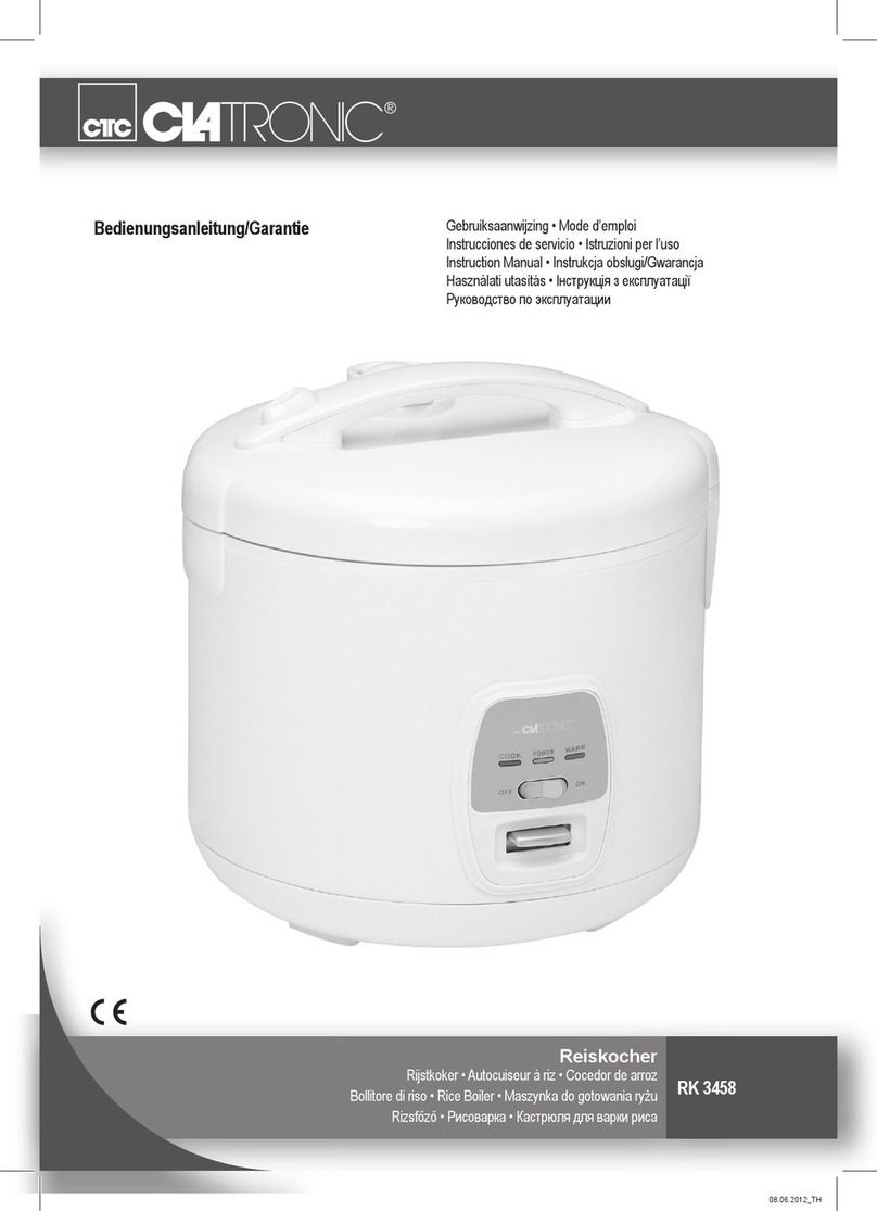 Clatronic RK 3458 instruction manual