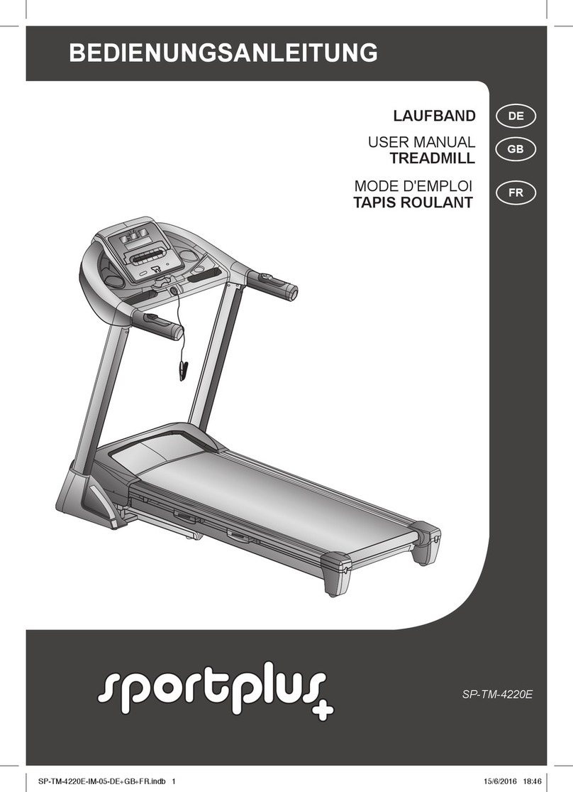 Sportplus SP-TM-4220E User manual