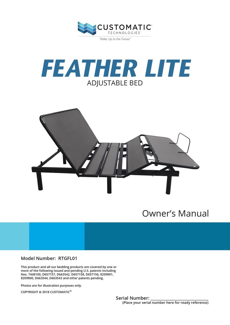 Customatic FEATHER LITE User manual