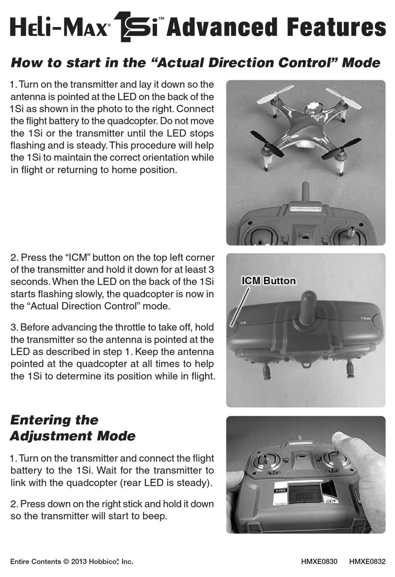 Heli-Max 1Si Quadcopter Owner's manual