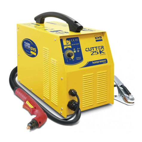 GYS Cutter Inverter 25K manual