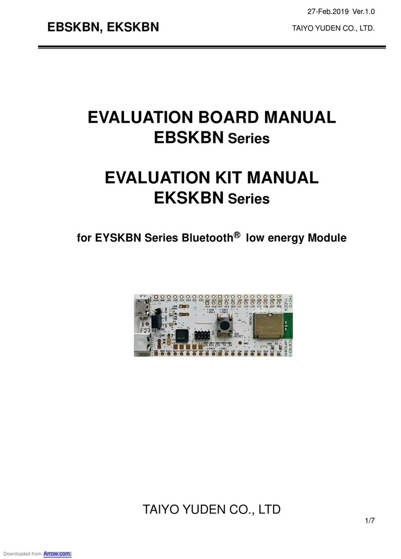 TAIYO YUDEN EBSKBN Series quick start guide