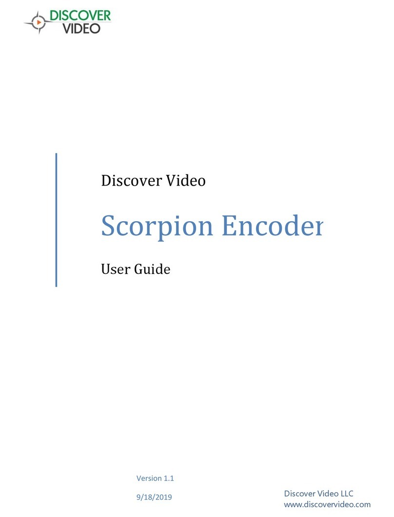 Discover Video Scorpion user guide Discover Video Scorpion user guide
