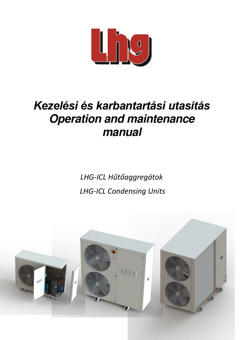 LHG LHG-ICL series Operation and maintenance manual