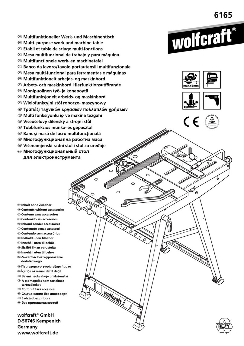 Wolfcraft 6165 User manual