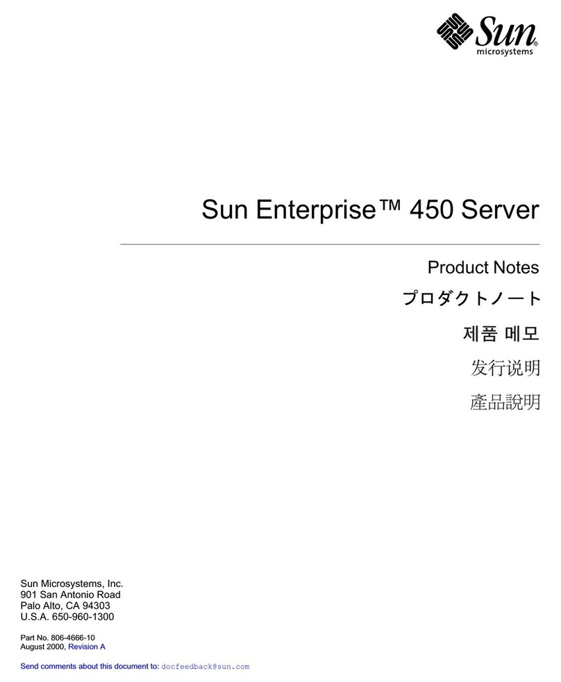 Sun Microsystems Sun Enterprise 450 Service manual