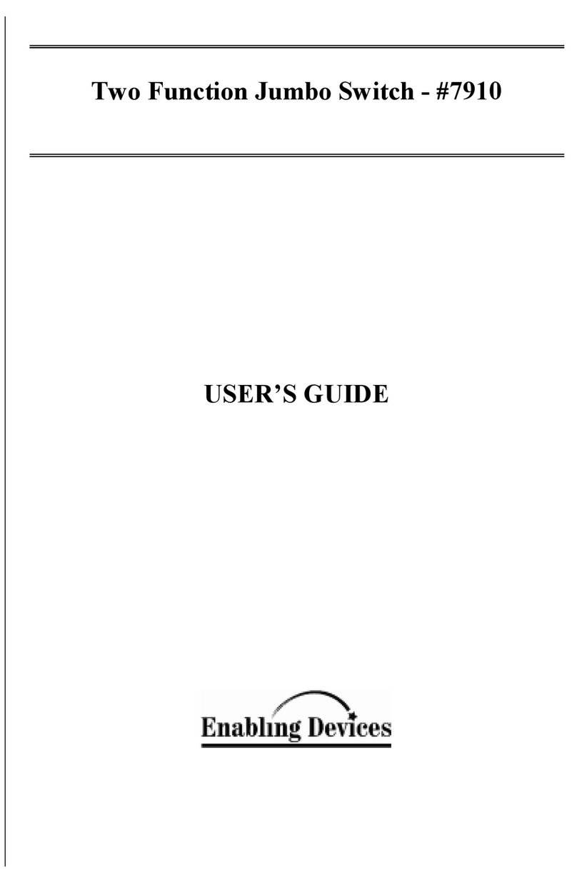 Enabling Devices 7910 User manual