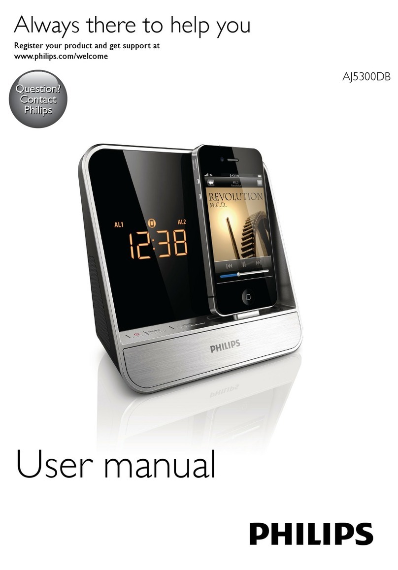 Philips AJ5300DB User manual