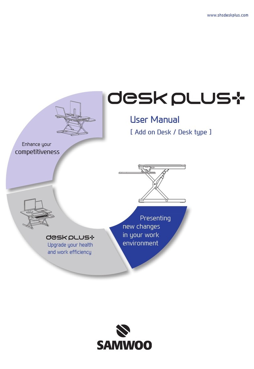 SAMWOO Desk Plus Series user manual