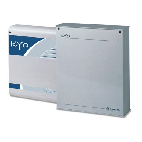 Bentel Security KYO Series Operating instructions