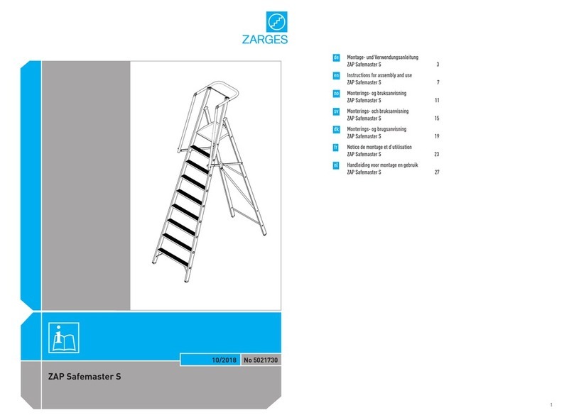 zarges ZAP Safemaster S Operator's manual