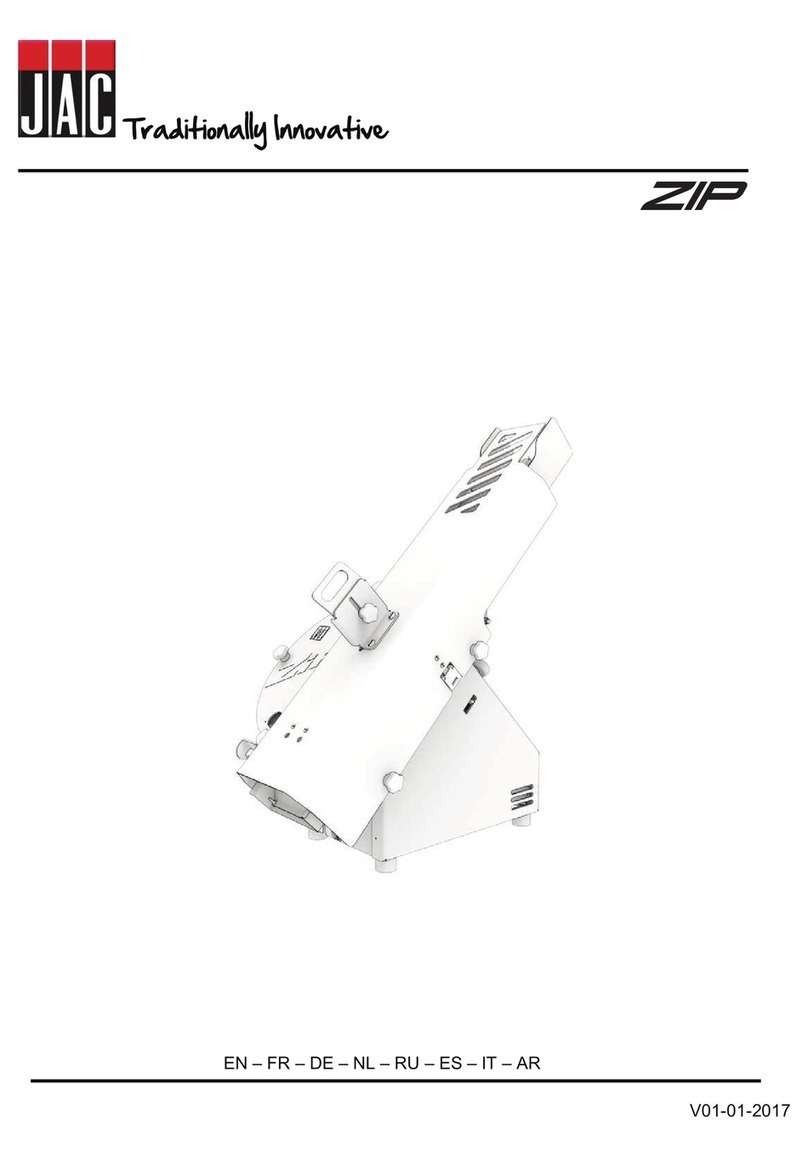 JAC ZIP Translation of original user instructions