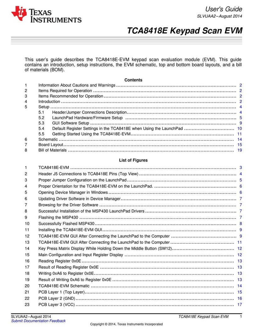 Texas Instruments TCA8418E user guide