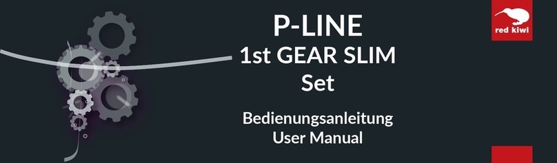 red kiwi P-LINE 1st GEAR SLIM User manual
