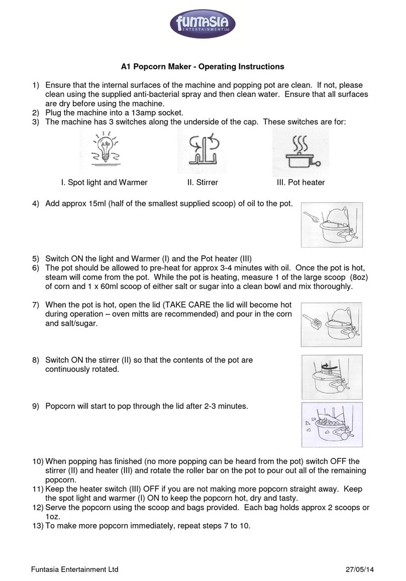 Funtasia Entertainment A1 operating instructions