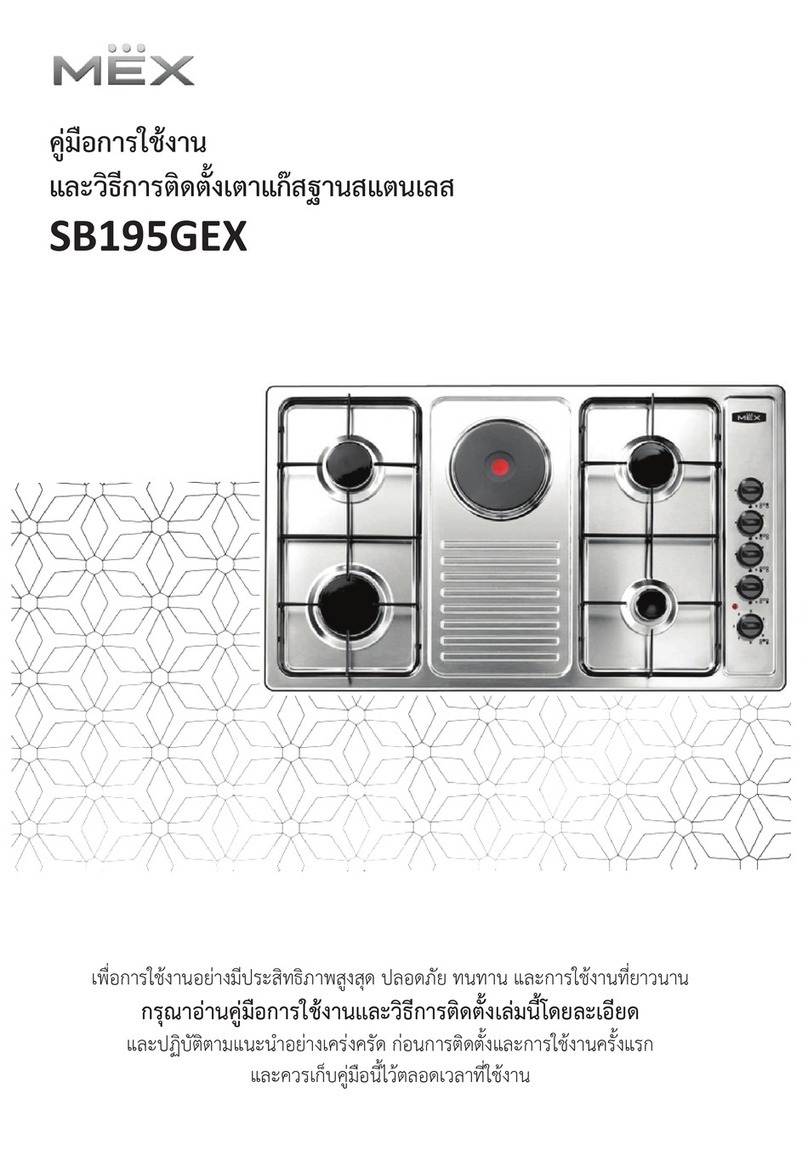 Mex SB195GEX Installation - use - maintenance