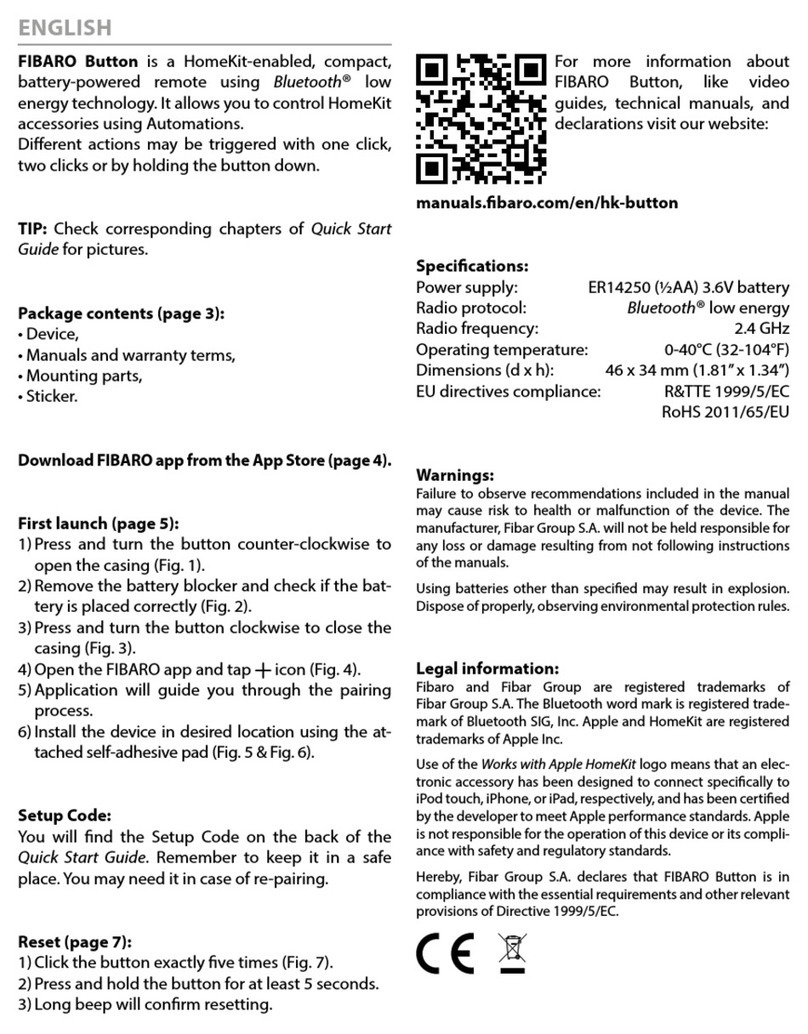 FIBARO FGBHPB-101-S manual