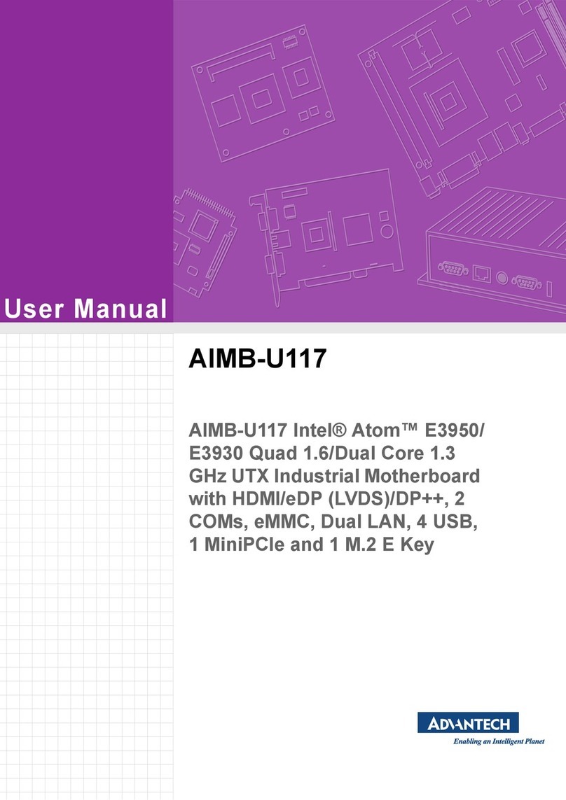 Advantech AIMB-U117 user manual