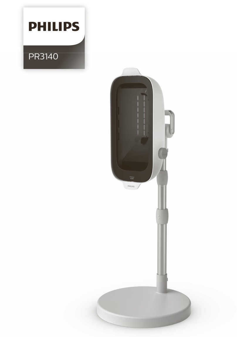 Philips PR3140 manual