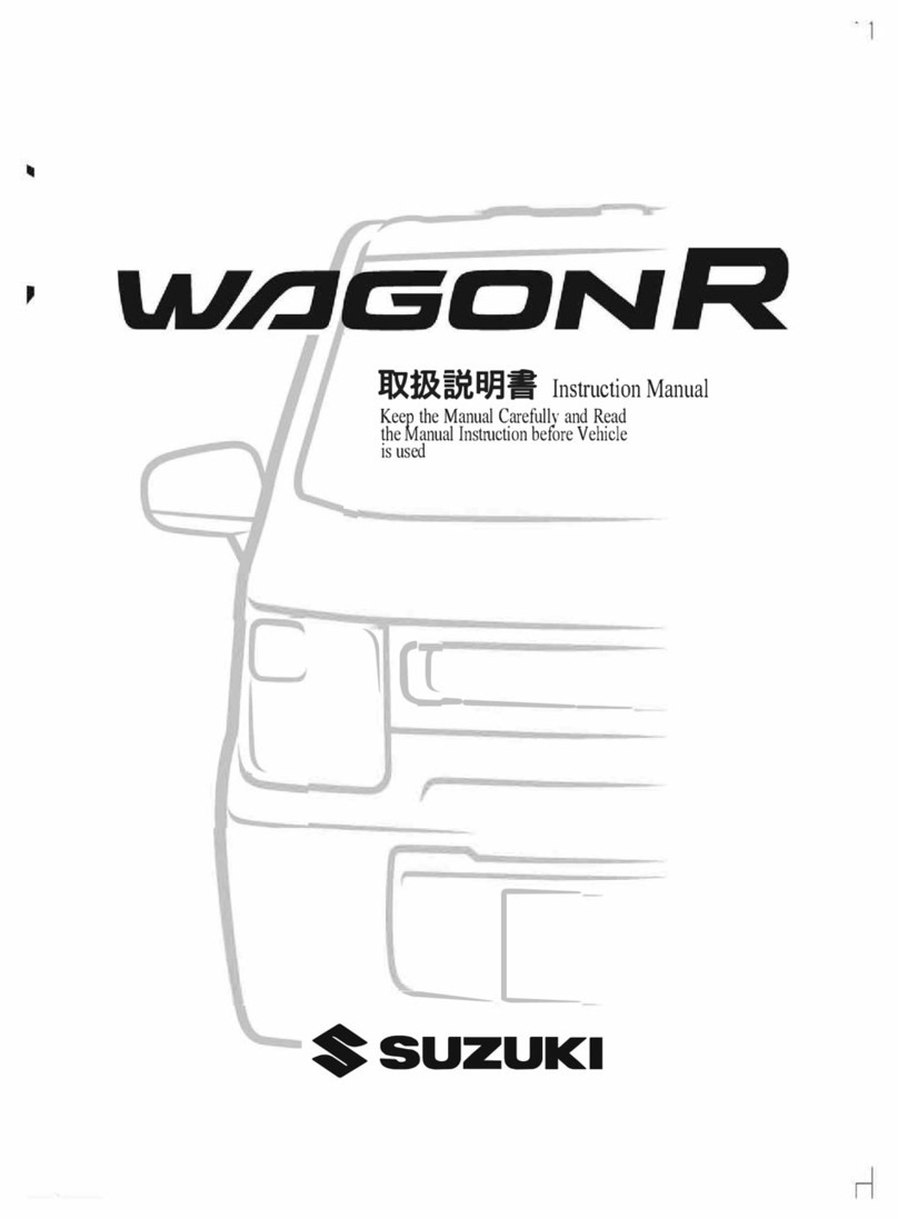 Suzuki Wagon R User manual Suzuki Wagon R User manual