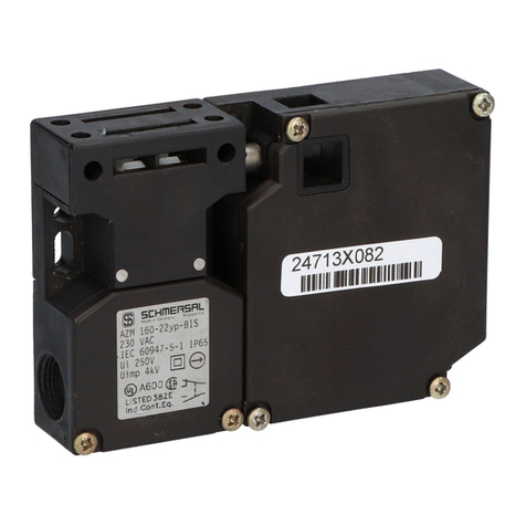 schmersal AZM 160 Mounting and wiring instructions