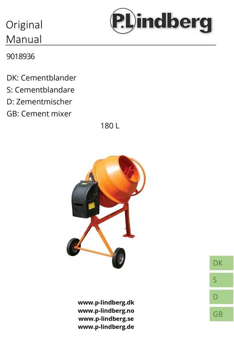 P.Lindberg 9018936 Original instructions for use