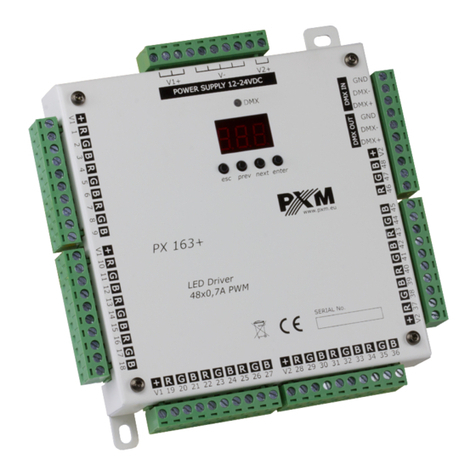 PXM PX163+ User manual