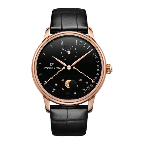 Jaquet Droz PERPETUAL CALENDAR manual Jaquet Droz PERPETUAL CALENDAR manual