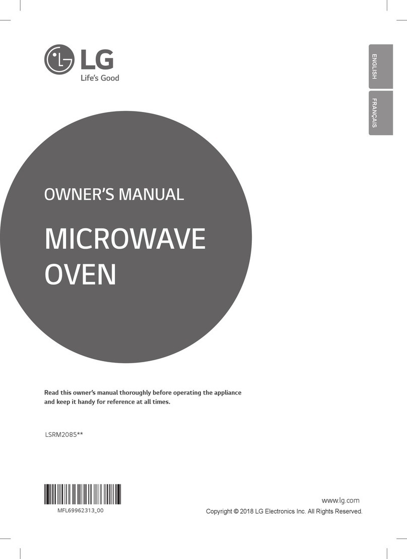 LG LSRM2085 Series User manual