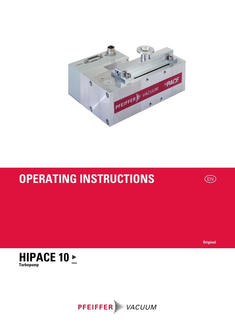 Pfeiffer Vacuum HIPACE 10 operating instructions