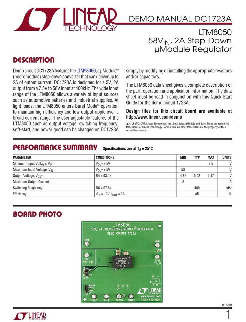 Linear Technology DC1723A Quick setup guide