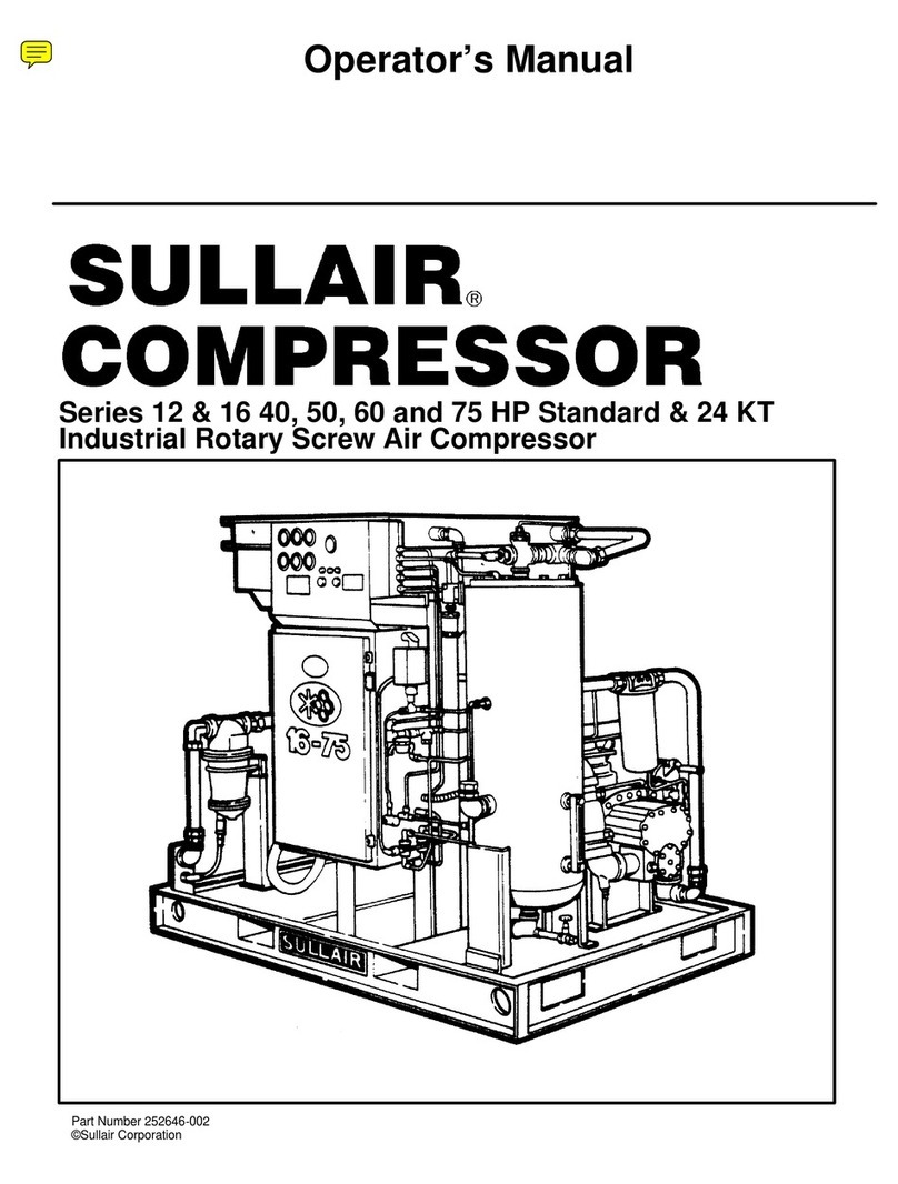 Sullair 12 Series User manual