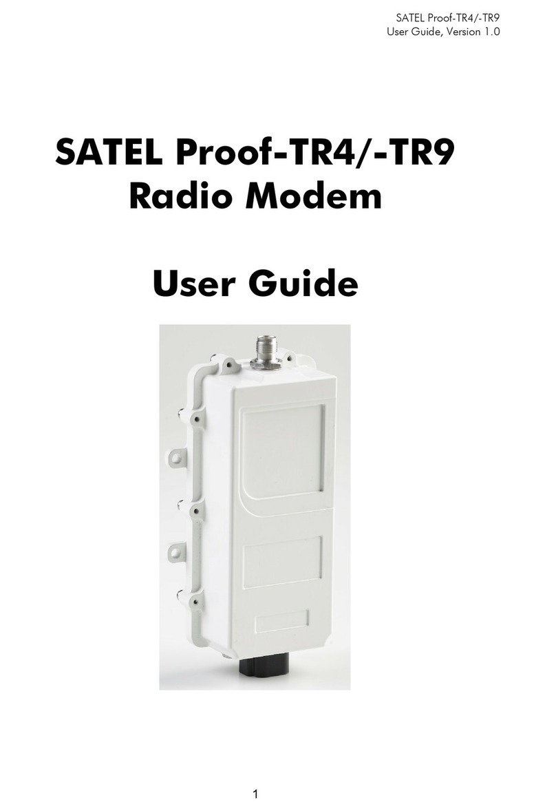 Satel Proof-TR4 User manual