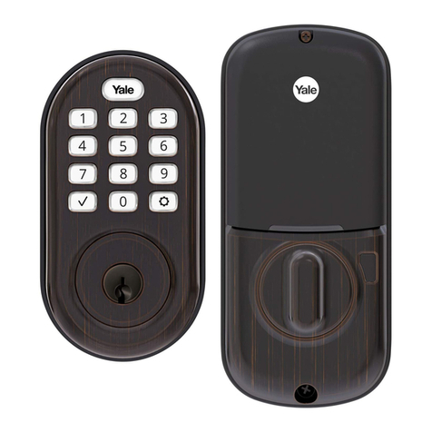 Yale Assure Lock YRD216 Technical specifications