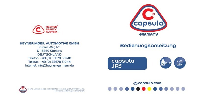 capsula JR5 manual