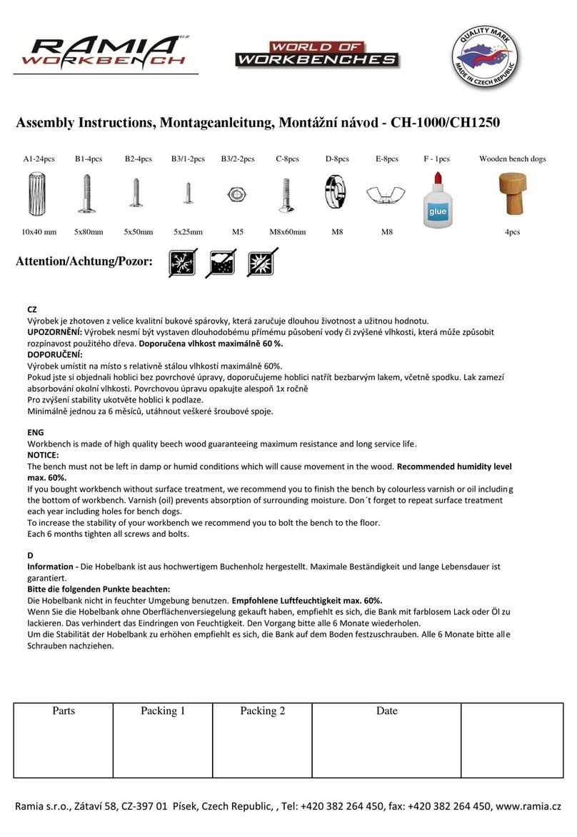 ramia CH-1000 User manual