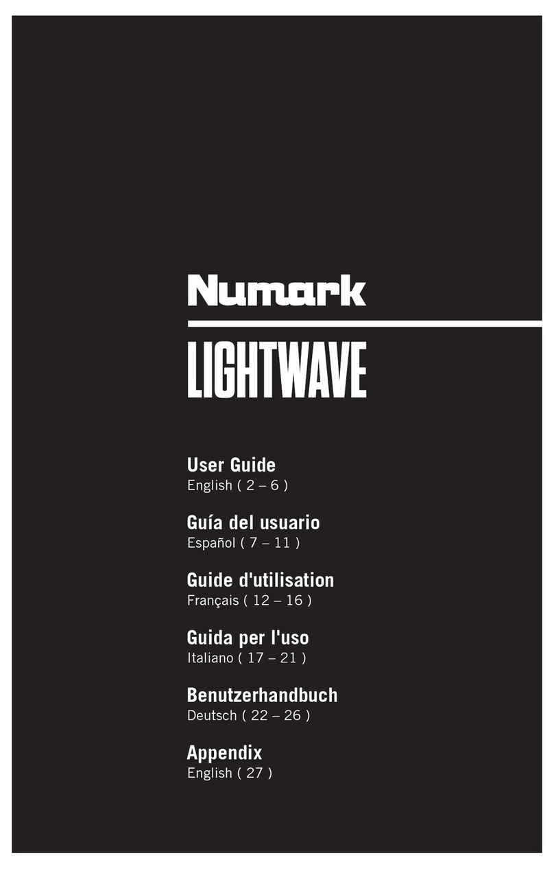 Numark Lightwave user guide