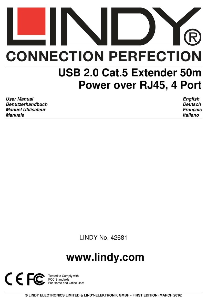 Lindy 42681 user manual