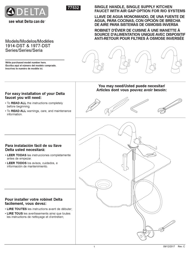 Delta 1914-DST Series User manual