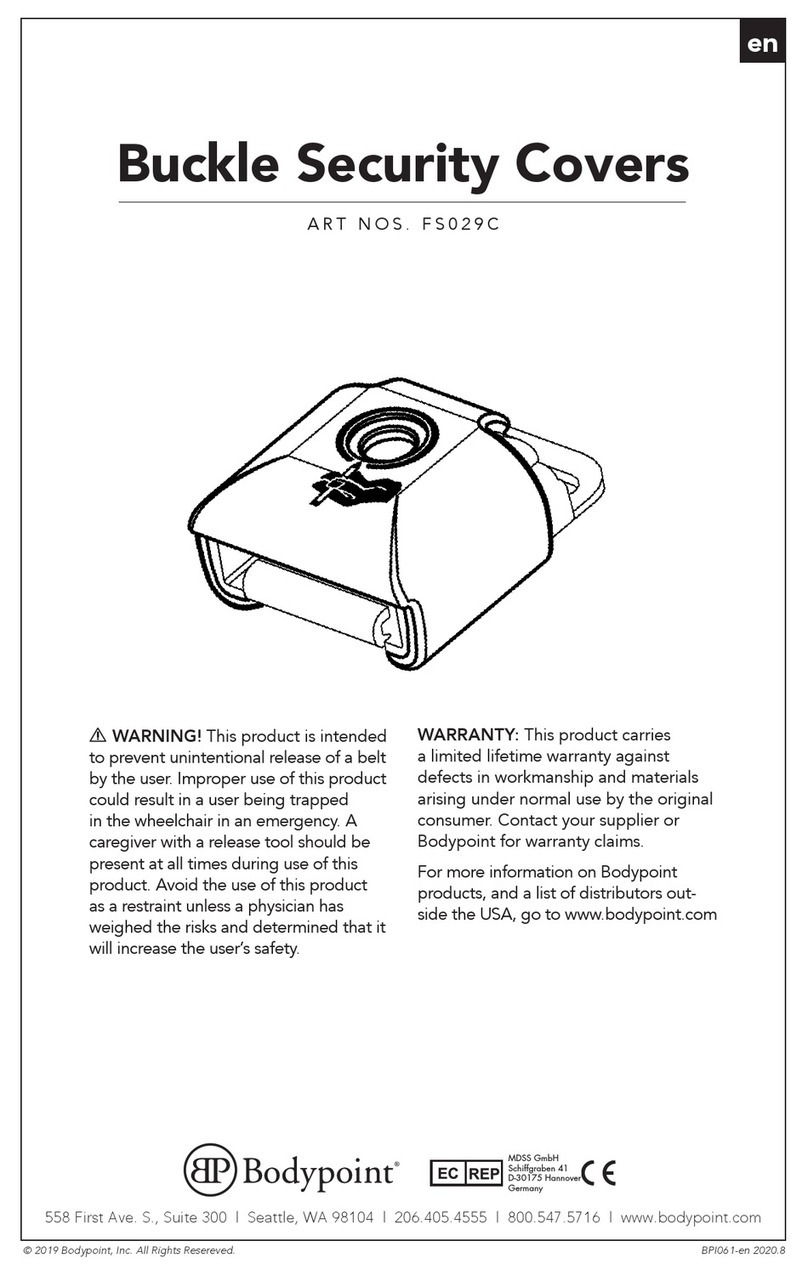 Bodypoint FS029C quick start guide